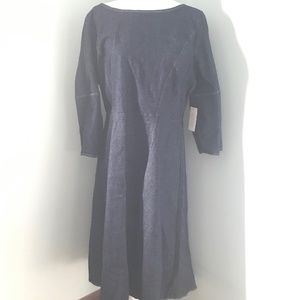 Plus size denim boat neck dress Size 14 Eloquii